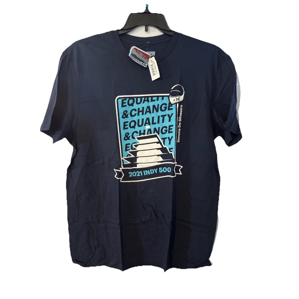 IndyCar Quality Change 2021 Indy 500 T-Shirt XL NWT Graphic Tee MSRP $25